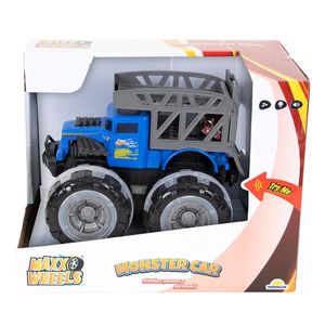 Masina Monster cu lumini si sunete, Maxx Wheels, 1: 16 imagine