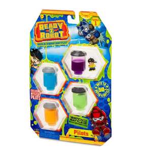 Set figurina si slime Ready2Robot - Pilot Style 1, Seria 1 (554004E5C) imagine