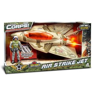 Avion militar de lupta cu figurina, Lanard Toys, The Corps Universe imagine