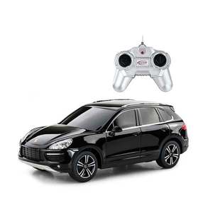 Masina cu telecomanda Rastar Porsche Cayenne Turbo, 1: 24, Negru imagine