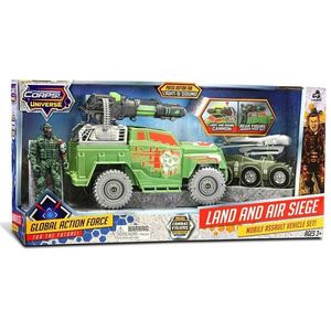 Set vehicul militar terestru si aerian, Lanard Toys, The Corps Universe imagine