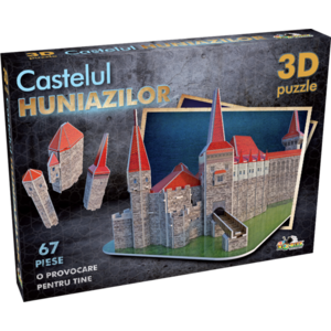 Puzzle 3D - Castelul Huniazilor imagine