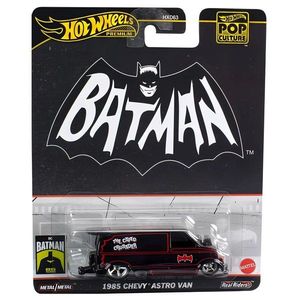 Masina metalica Hot Wheels, Pop Culture, Batman, 1985 Chevy Astro Van, 1: 64, HVJ48 imagine