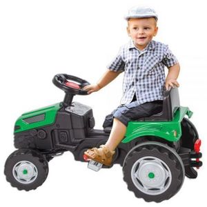 Tractor cu pedale copii, Pilsan Active 07-314 green, 3 ani+, verde imagine