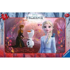 Puzzle Tip Rama Frozen, 15 Piese imagine