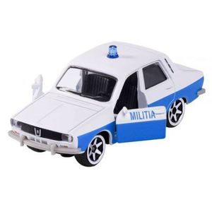 Masinuta Majorette Dacia 1300 militia alb albastru imagine