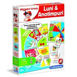 Joc Educativ Agerino Invata Lunile Si Anotimpurile imagine