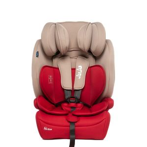 Scaun auto Juju Safe Rider i-Size bej-bordo imagine