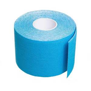 Banda Kinesiologica Vitammy Tape 1 impermeabila, moale si confortabila fara latex 5 cm x 5 m albastru imagine