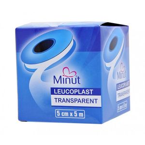 Leucoplast transparent Minut 5 cm x 5 m imagine