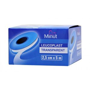 Leucoplast transparent Minut 2.5 cm x 5 m imagine