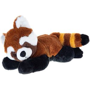 Jucarie de plus - Ecokins - Urs Panda Rosu, 30 cm | Wild Republic imagine