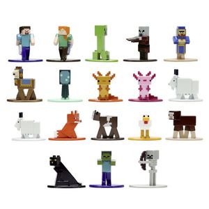 Set 18 figurine - Minecraft , Seria 8 | Jada Toys imagine