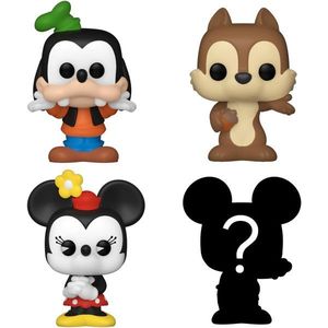 Set 4 figurine - Disney - Goofy, Chip, Minnie Mouse | Funko imagine