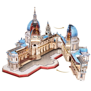 Puzzle 3D - Catedrala St. Paul, 643 piese | CubicFun imagine