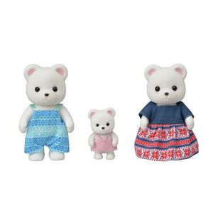 Set 3 figurine - Sylvanian Families - Familia ursuletilor polari | Epoch imagine