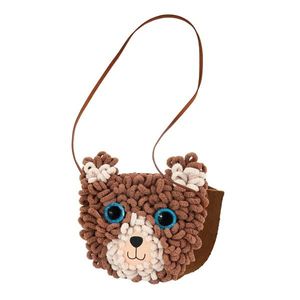 Set creativ - Loopie Fun - My First Plush Bag - Bear | Avenir imagine