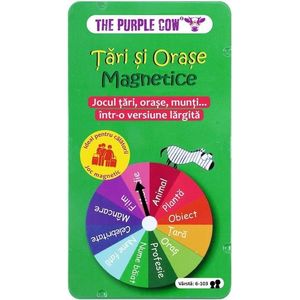 Joc magnetic – Tari si Orase | The Purple Cow imagine