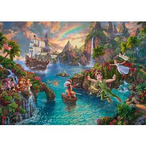 Puzzle 1000 piese - Thomas Kinkade - Peter Pan | Schmidt imagine