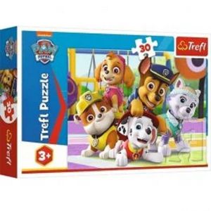 Puzzle - Patrula Catelusilor - Mereu la timp, 30 piese | Trefl imagine