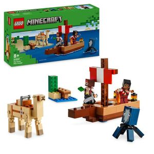 LEGO Minecraft - Calatorie pe corabia de pirati (21259) | LEGO imagine