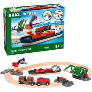 Set de joaca - BRIO World - Cargo Harbour Set | Brio imagine