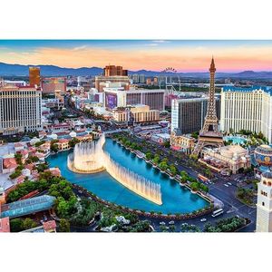 Puzzle 1000 piese - Las Vegas Nevada, USA | Trefl imagine