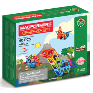 Set de constructie magnetic - Mini Dinosaur, 40 piese | Magformers imagine