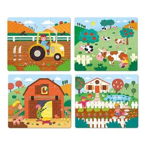 Puzzle educativ - Farm | Vilac imagine