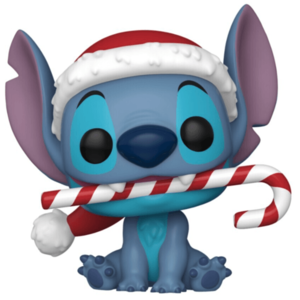 Figurina - Pop! Lilo & Stitch Holiday: Stitch (with Candy Cane) | Funko imagine