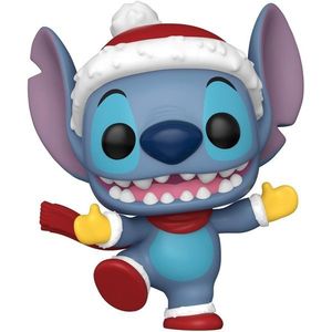 Figurina - Pop! Lilo & Stitch Holiday: Stitch (with Hat) | Funko imagine