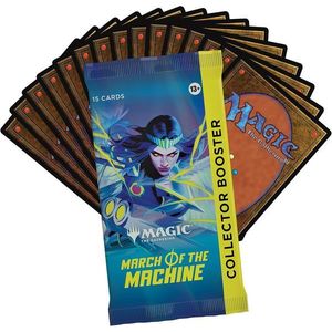 Magic the Gathering TCG - March of the Machine Collector's Booster - 15 carti | Wizards of the Coast imagine