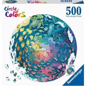 Puzzle 500 de piese - Cerc Ocean | Ravensburger imagine