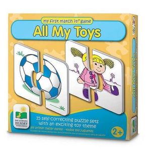 Puzzle - Joc de potrivire - All my toys | The Learning Journey imagine