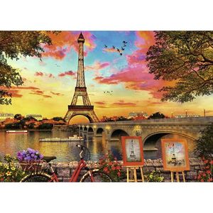 Puzzle 1000 piese - The Banks of the Seine | Ravensburger imagine