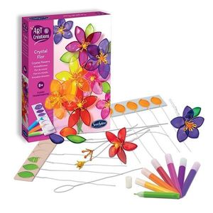 Kit creativ - Crystal Flor - Fleurs Transparents | Sentosphere imagine