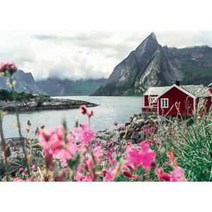 Puzzle 1000 piese - Scandinavian Places - Lofoten Norvegia | Ravensburger imagine