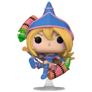 Figurina - Pop! Yu-Gi-Oh!: Dark Magician Girl (with Cylinders) | Funko imagine