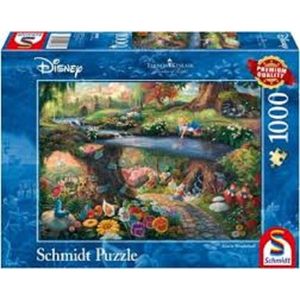 Puzzle 1000 piese - Disney - Alice in Tara Minunilor | Schmidt imagine