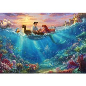 Puzzle 500 de piese - Disney - Arielle, cutie metalica | Schmidt imagine