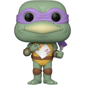 Figurina - Pop! Movies - Teenage Mutant Ninja Turtles: Donatello With Napkin Pizza | Funko imagine