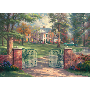 Puzzle 1000 piese - Thomas Kinkade: 50 de ani de Graceland | Schmidt imagine