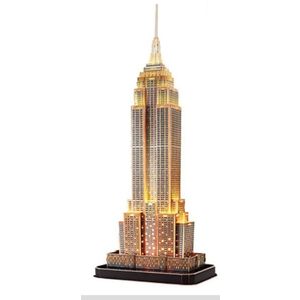 Puzzle 3D 37 piese - Empire State Building | CubicFun imagine