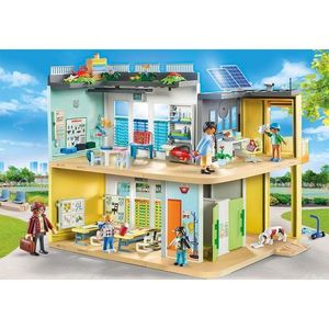 Set de constructie - City Life - Scoala mare | Playmobil imagine