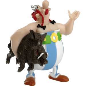 Figurina - Obelix purtand un mistret | Plastoy imagine