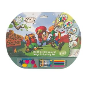 Mega Set de colorat 5 in 1, Looney Tunes imagine