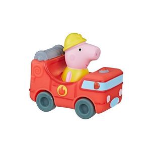 Figurina in masinuta de pompieri, Peppa Pig, F53805L00 imagine