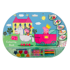 Mega Set de colorat 5 in 1, Peppa Pig imagine