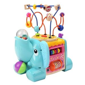 Centru de activitati 5 in 1, Woody, Elefant imagine