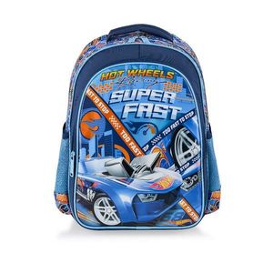 Ghiozdan cu 2 compartimente Super Fast, Hot Wheels imagine